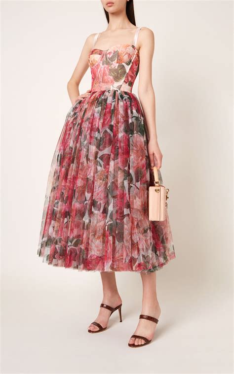 dolce gabbana camellia dress|dolce and gabbana dresses outlet.